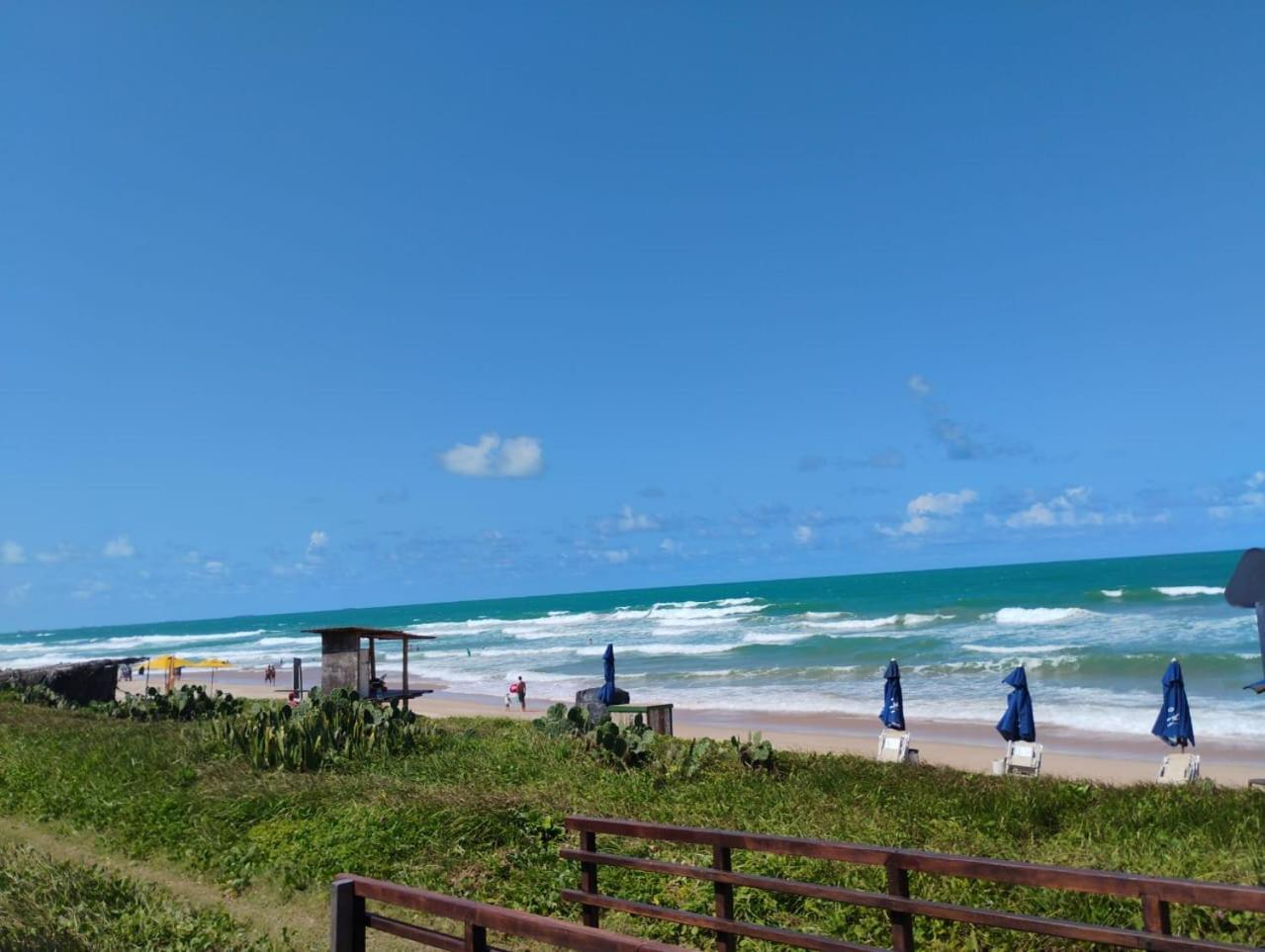 Flat Beira Mar Cupe Beach Living - Порту-де-Галиньяш Экстерьер фото