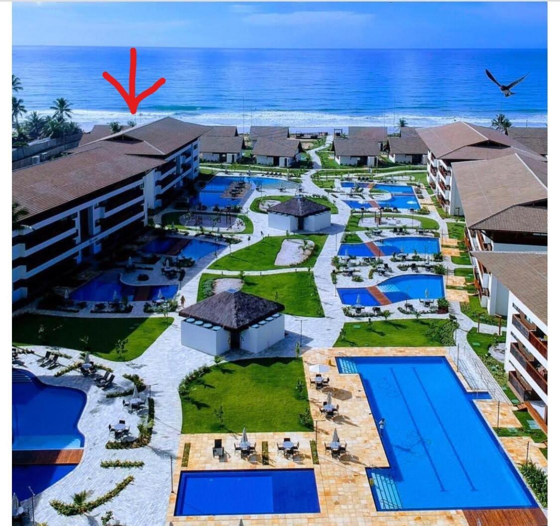 Flat Beira Mar Cupe Beach Living - Порту-де-Галиньяш Экстерьер фото